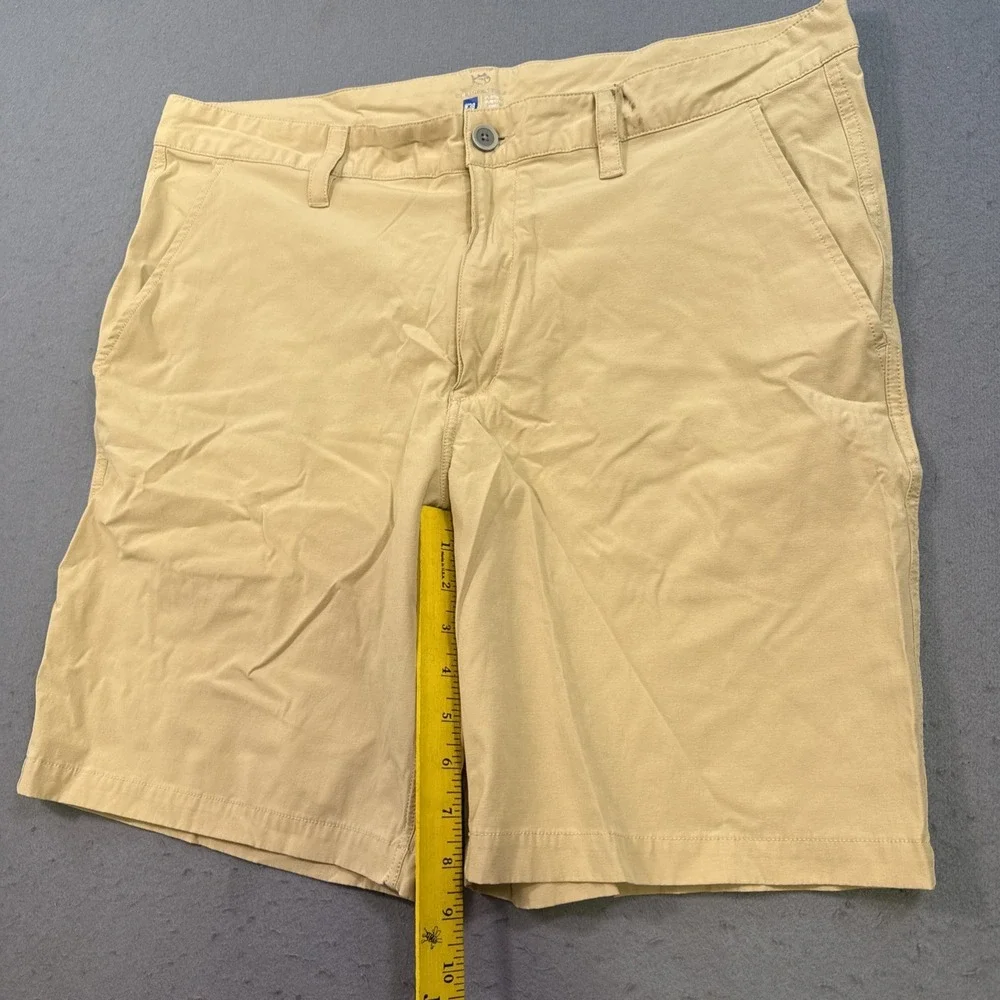 Southern Tide T3 Gulf Performance Shorts Mens 38 TAN   Golf Casual